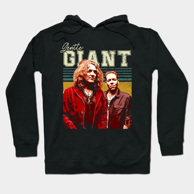 Three Friends Fashion Giant Band T-Shirts, Unite in Style with Progressive Rock Brotherhood Hoodie by Chibi Monster